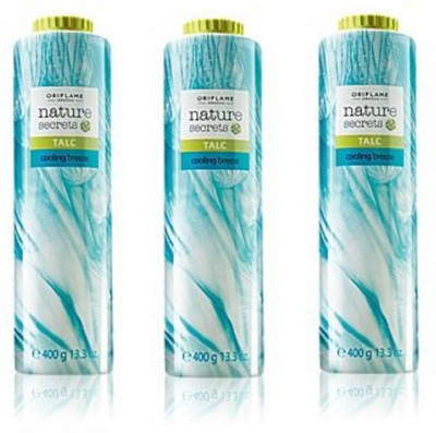 Oriflame Sweden Nature Secrets Talc Cooling Breeze 400gm Each (Pack of 3)(1200 g)
Oriflame Sweden Nature Secrets Talc Cooling Breeze 400gm Each (Pack of 3)(1200 g)