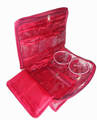 shivanshshine Pack Of 3 Pc Satin Maroon Jewellery Pouch Vanity Bag Vanity Case Organizer Women and Girls Jewellery Box Vanity Box(Maroon)
shivanshshine Pack Of 3 Pc Satin Maroon Jewellery Pouch Vanity Bag Vanity Case Organizer Women and Girls Jewellery Box Vanity Box(Maroon)
