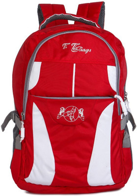 TT Bags Backpack for Boys and Girls with Rain Cover - Red 20 L Backpack(Red, White)
TT Bags Backpack for Boys and Girls with Rain Cover - Red 20 L Backpack(Red, White)