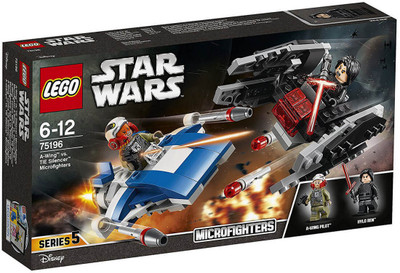Lego A-Wing vs Tie Silencer Microfighters 75196 - For 6+ Year Children (188 Pcs)(Multicolor)
Lego A-Wing vs Tie Silencer Microfighters 75196 - For 6+ Year Children (188 Pcs)(Multicolor)