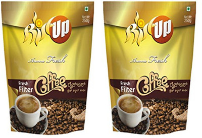 RiseUpCoffee RiseUp Aroma Fresh Filter Coffee Powder, 250g (Pack of 2) Filter Coffee 500 g(Pack of 2, Caramel Flavoured)
RiseUpCoffee RiseUp Aroma Fresh Filter Coffee Powder, 250g (Pack of 2) Filter Coffee 500 g(Pack of 2, Caramel Flavoured)