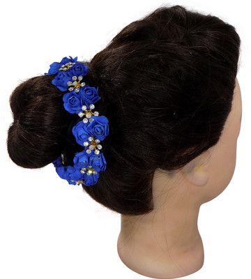 Majik Hair Gajra For Bun Making, Hair Accessories For Girls And Women, Blue Hair Clip(Blue)
Majik Hair Gajra For Bun Making, Hair Accessories For Girls And Women, Blue Hair Clip(Blue)