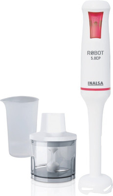 Inalsa Robot 5.0 CP With Chopper DC Motor 500 W Hand Blender, Chopper(White, Pink)
Inalsa Robot 5.0 CP With Chopper DC Motor 500 W Hand Blender, Chopper(White, Pink)