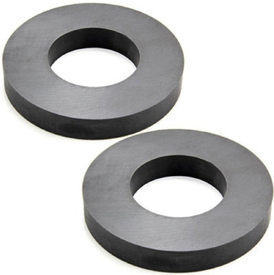 Kit4Curious 2 pcs Ferrite Ring Magnet / Ceramic Magnet with 60mm O.D. x 32mm I.D. x 10mm Thickness(Black)
Kit4Curious 2 pcs Ferrite Ring Magnet / Ceramic Magnet with 60mm O.D. x 32mm I.D. x 10mm Thickness(Black)