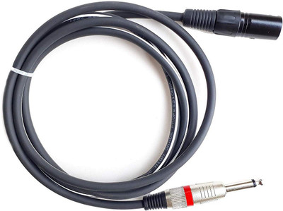 secro Male XLR to 6.35mm Male Cable 1/4" Mono Jack Lead / Speaker Audio / Signal Cable Microphone Cable ( 3 Meter )(Black)
secro Male XLR to 6.35mm Male Cable 1/4" Mono Jack Lead / Speaker Audio / Signal Cable Microphone Cable ( 3 Meter )(Black)