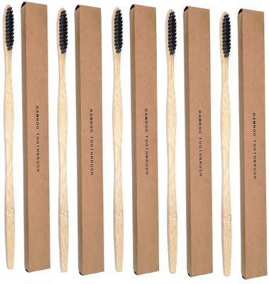 Being Trendy Biodegradable Bamboo Toothbrush for Adults - Pack of 5| Eco Toothbrushes | 100% Biodegradable Handle | Black Charcoal Medium Bristles | Recyclable (Pack of 5) Medium Toothbrush(Pack of 5)
Being Trendy Biodegradable Bamboo Toothbrush for Adults - Pack of 5| Eco Toothbrushes | 100% Biodegradable Handle | Black Charcoal Medium Bristles | Recyclable (Pack of 5) Medium Toothbrush(Pack of 5)