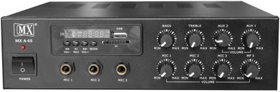 MX Mx 65 Watts Professional High Power Pa Amplifier With Digital Media Player,Usb And Bluetooth A-65 65 Av 65 W AV Power Amplifier(Black)
MX Mx 65 Watts Professional High Power Pa Amplifier With Digital Media Player,Usb And Bluetooth A-65 65 Av 65 W AV Power Amplifier(Black)