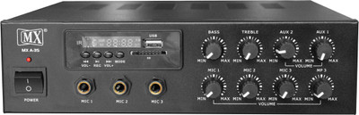 MX 35 Watts Professional High Power PA Amplifier with Digital Media Player, USB and Bluetooth A-35 35 W AV Power Amplifier(Black)
MX 35 Watts Professional High Power PA Amplifier with Digital Media Player, USB and Bluetooth A-35 35 W AV Power Amplifier(Black)