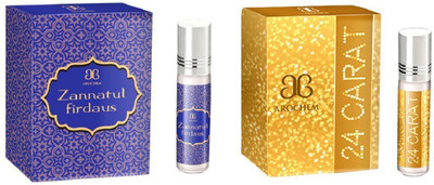 Arochem Zannatul firdaus 24 carat Combo Floral Attar(Rose)