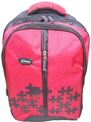 Inway Stylish Waterproof Travel 20 L Backpack(Red)