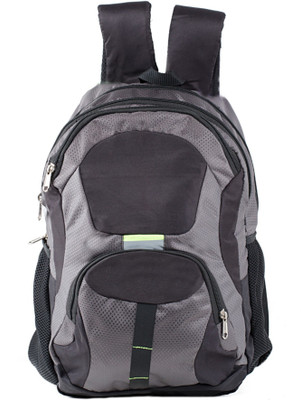 TT BAGS Bkpk-14 Waterproof Backpack(Black, Grey, 20 L)