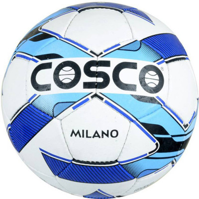 Cosco MILANO SIZE- Football - Size: (Pack of 1, Blue, White;blue