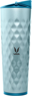 Vaya sport water bottle 600 ml Sipper(Pack of 1, Blue)