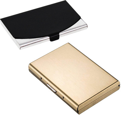 Flipkart SmartBuy Combo of 1 Matt Golden ATM Special Edition & 1 Dashing latest ATM / ID / DEBIT / CREDIT / VISITNG 10 Card Holder(Set of 2, Multicolor)
Flipkart SmartBuy Combo of 1 Matt Golden ATM Special Edition & 1 Dashing latest ATM / ID / DEBIT / CREDIT / VISITNG 10 Card Holder(Set of 2, Multicolor)