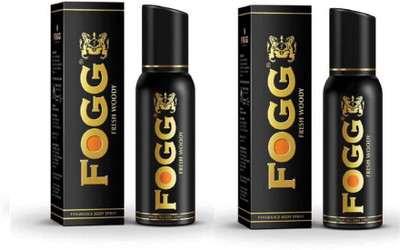 Fogg Fresh Woody Black Series Fragrance Body Spray Pack of 2 Combo (120ML each) Perfume Body Spray - For Men & Women (240 ml, Pack of 2) Deodorant Spray - For Men & Women(240 ml, Pack of 2)
Fogg Fresh Woody Black Series Fragrance Body Spray Pack of 2 Combo (120ML each) Perfume Body Spray - For Men & Women (240 ml, Pack of 2) Deodorant Spray - For Men & Women(240 ml, Pack of 2)