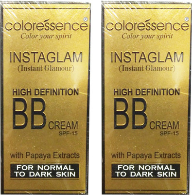 Coloressence Instaglam High Definition BB Cream SPF-15 (Pack Of 2 ) Foundation(BB Cream)
Coloressence Instaglam High Definition BB Cream SPF-15 (Pack Of 2 ) Foundation(BB Cream)