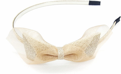 fairytale Shimmery Gold Bow With Net. Fascinator Hair Bands For Girls Age 1 To 16 Head Band(Gold)
fairytale Shimmery Gold Bow With Net. Fascinator Hair Bands For Girls Age 1 To 16 Head Band(Gold)