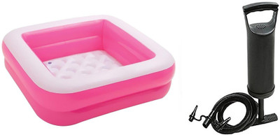 DINAARKAN 3 FEET INFLATABLE BATH TUB CUM SQUARICAL PINK BOX POOL WITH AIR PUMP Inflatable Pool(Multicolor)
DINAARKAN 3 FEET INFLATABLE BATH TUB CUM SQUARICAL PINK BOX POOL WITH AIR PUMP Inflatable Pool(Multicolor)