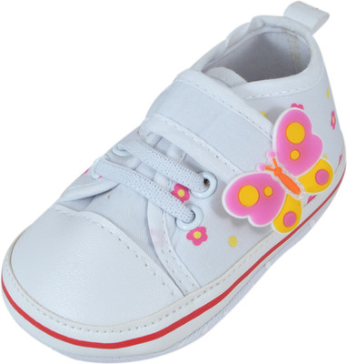 Instabuyz Boys & Girls Lace Casual Boots(White