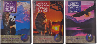 Reader's Digest - Great National Parks of the World - Enchantments, Wonder & Majesty, 3 DVD Set DVD Standard Edition(English - Reader's Digest)
Reader's Digest - Great National Parks of the World - Enchantments, Wonder & Majesty, 3 DVD Set DVD Standard Edition(English - Reader's Digest)