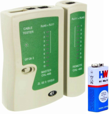 M Mod Con LAN Tester Ethernet RJ45 RJ11 Cat5 Detachable Tool Kit Network Cable (with Operating battery) Network Interface Card(Multicolor)
M Mod Con LAN Tester Ethernet RJ45 RJ11 Cat5 Detachable Tool Kit Network Cable (with Operating battery) Network Interface Card(Multicolor)