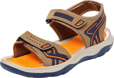 birdy Men Brown Sports Sandals