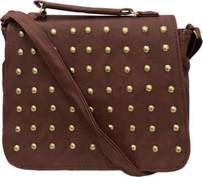 Ferishta Women Evening/Party, Casual, Formal Brown Rexine Sling Bag
Ferishta Women Evening/Party, Casual, Formal Brown Rexine Sling Bag