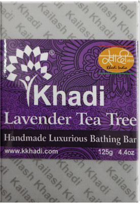 Khadi Lavender & Tea Tree Soap(125 g)