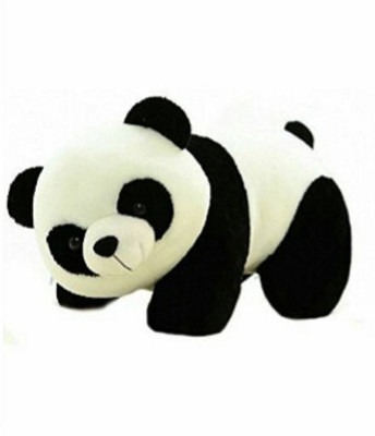 Shopfloor.XYZ Panda soft toy - 35 cm(BLACK AND WHITE)