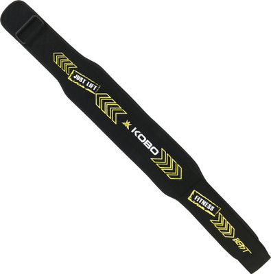 Kobo Foam Weight Lifting Belt (L, Black)