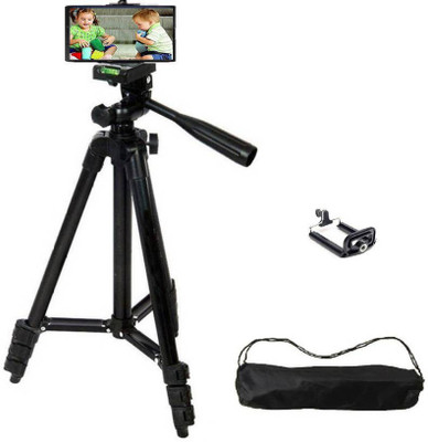 Padraig Tripod - 3120 For Camera + Mobile Clip Holder Bracket 2018 Latest || Compatible with most video cameras, digital cameras, still cameras, GoPro devices, smartphone Tripod(Black, Supports Up to 500 g)
Padraig Tripod - 3120 For Camera + Mobile Clip Holder Bracket 2018 Latest || Compatible with most video cameras, digital cameras, still cameras, GoPro devices, smartphone Tripod(Black, Supports Up to 500 g)