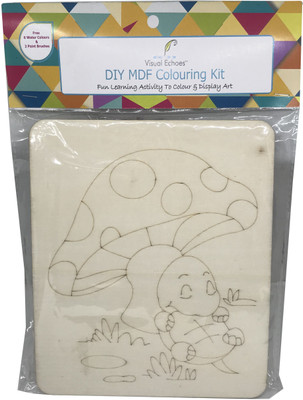 Visual Echoes Colouring Kit Little Art Gallery - MDF Board With Drawing Loutine, Essel, Water Color, And Paint Brushes.
Visual Echoes Colouring Kit Little Art Gallery - MDF Board With Drawing Loutine, Essel, Water Color, And Paint Brushes.