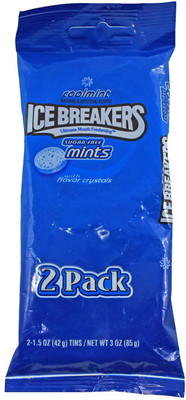 Icebreakers Sugar Free Mints, Coolmint, 2 Pack - 85g (3oz) Mouth Freshener
Icebreakers Sugar Free Mints, Coolmint, 2 Pack - 85g (3oz) Mouth Freshener