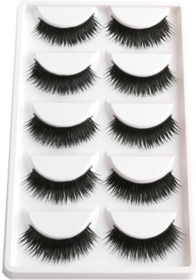 AGE CARE Smoky Soft Natural Black Thick Long False Eyelashes Extension Eye Makeup set- 5 Pairs(Pack of 10)
AGE CARE Smoky Soft Natural Black Thick Long False Eyelashes Extension Eye Makeup set- 5 Pairs(Pack of 10)