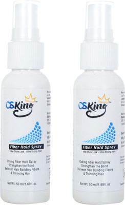 Osking Hair Fiber Hold Spray ,50 ml Use With All Fibers ,Pack Of 2(100 ml)
Osking Hair Fiber Hold Spray ,50 ml Use With All Fibers ,Pack Of 2(100 ml)