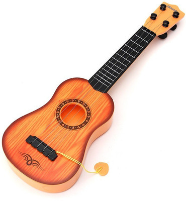 Generic Toy Guitar for kids with metal 4 strings, 17 inches, ABS plastic made, play and sound like real guitar(Yellow, Brown)
Generic Toy Guitar for kids with metal 4 strings, 17 inches, ABS plastic made, play and sound like real guitar(Yellow, Brown)