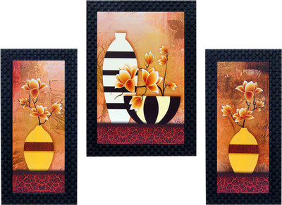 Craftkriti Flower pot Religious Frame