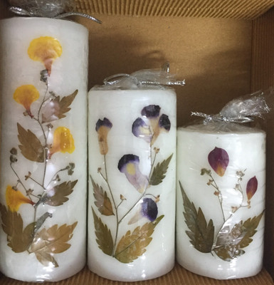 INDOGIFTS Dry Flower White Scented Candle- Set of 3- Made from Premium Quality Natural Wax Size 12cm, 9cm, 7cm(12 ml)
INDOGIFTS Dry Flower White Scented Candle- Set of 3- Made from Premium Quality Natural Wax Size 12cm, 9cm, 7cm(12 ml)