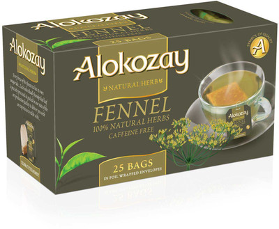 Alokozay Natural Herb, Fennel, Caffeine Free, 25 Bags - 50g Fennel Herbal Tea Bags Box(50 g)
Alokozay Natural Herb, Fennel, Caffeine Free, 25 Bags - 50g Fennel Herbal Tea Bags Box(50 g)