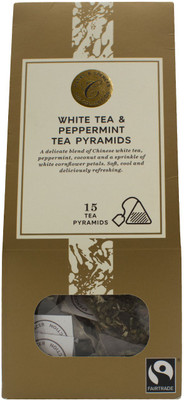 Mark & Spencer White Tea & Peppermint Tea Pyramids, 15 Tea Pyramids - 30g Peppermint White Tea Box(30 g)
Mark & Spencer White Tea & Peppermint Tea Pyramids, 15 Tea Pyramids - 30g Peppermint White Tea Box(30 g)