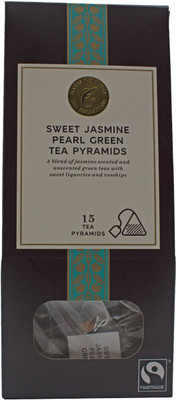 Mark & Spencer Sweet Jasmine Pearl Green Tea Pyramids, 15 Tea Pyramids - 37.5g Jasmine Green Tea Box(37.5 g)
Mark & Spencer Sweet Jasmine Pearl Green Tea Pyramids, 15 Tea Pyramids - 37.5g Jasmine Green Tea Box(37.5 g)