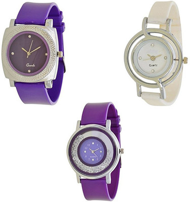 ReniSales New Fashion Round Multicolor Pack Of 3 Watch Combo For Women And Girls Watch - For Girls
ReniSales New Fashion Round Multicolor Pack Of 3 Watch Combo For Women And Girls Watch - For Girls