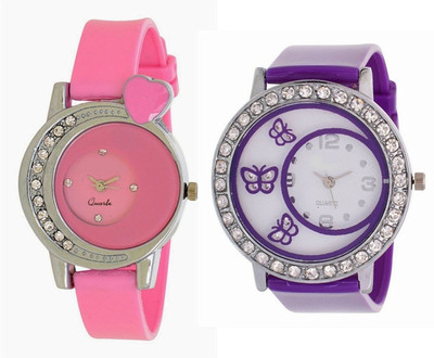 LEBENSZEIT Stylish Pink Purple Dial Multicolor Latest Combo Watch For Women And Girls Watch - For Girls
LEBENSZEIT Stylish Pink Purple Dial Multicolor Latest Combo Watch For Women And Girls Watch - For Girls
