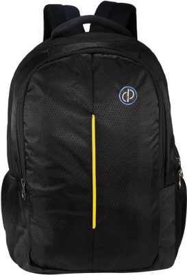 Prajo Runner 21 L Backpack(Black), Yellow