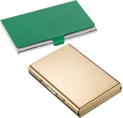 Flipkart SmartBuy Combo of 1 Matt Golden ATM Special Edition & 1 Attractive Business ATM / ID / DEBIT / CREDIT / VISITNG 10 Card Holder(Set of 2, Multicolor)
Flipkart SmartBuy Combo of 1 Matt Golden ATM Special Edition & 1 Attractive Business ATM / ID / DEBIT / CREDIT / VISITNG 10 Card Holder(Set of 2, Multicolor)