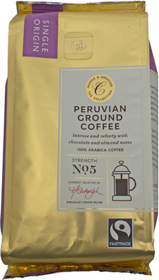 Mark & Spencer Peruvian Ground Coffee, Strength No.5 - 227g Roast & Ground Coffee(227 g)
Mark & Spencer Peruvian Ground Coffee, Strength No.5 - 227g Roast & Ground Coffee(227 g)