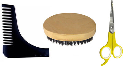 Majik Beard Shaping Combo And Beard Brush With Scissor Used For Men, Set Of 3(Set of 3)
Majik Beard Shaping Combo And Beard Brush With Scissor Used For Men, Set Of 3(Set of 3)