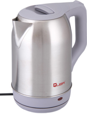 Quba 3411 Long Pure Copper Cord Safety Lock Lid Multipurpose Use Such As To Boil Egg , Vegetable, Maggie Etc 1500 Watt 1.8 Liter Silver Electric Kettle(1.8 L, Silver)
Quba 3411 Long Pure Copper Cord Safety Lock Lid Multipurpose Use Such As To Boil Egg , Vegetable, Maggie Etc 1500 Watt 1.8 Liter Silver Electric Kettle(1.8 L, Silver)