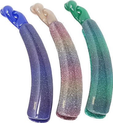 Evolution Banana Clips Super Shiny Blue Galaxy Shades , Medium size (Pack of 3) Banana Clip(Multicolor)
Evolution Banana Clips Super Shiny Blue Galaxy Shades , Medium size (Pack of 3) Banana Clip(Multicolor)