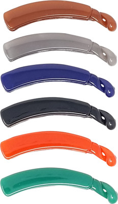 Evolution Banana Clips Thick Curved Glossy Basic Colors, Large size (Pack of 6) Banana Clip(Multicolor)
Evolution Banana Clips Thick Curved Glossy Basic Colors, Large size (Pack of 6) Banana Clip(Multicolor)